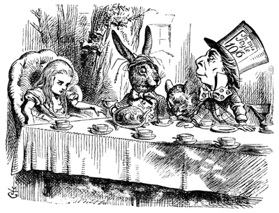 Mad Hatter's Tea Party by John Tenniel Mad Hatter's Tea Party by John Tenniel