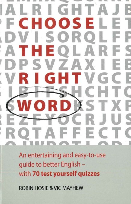 Choose The Right Word