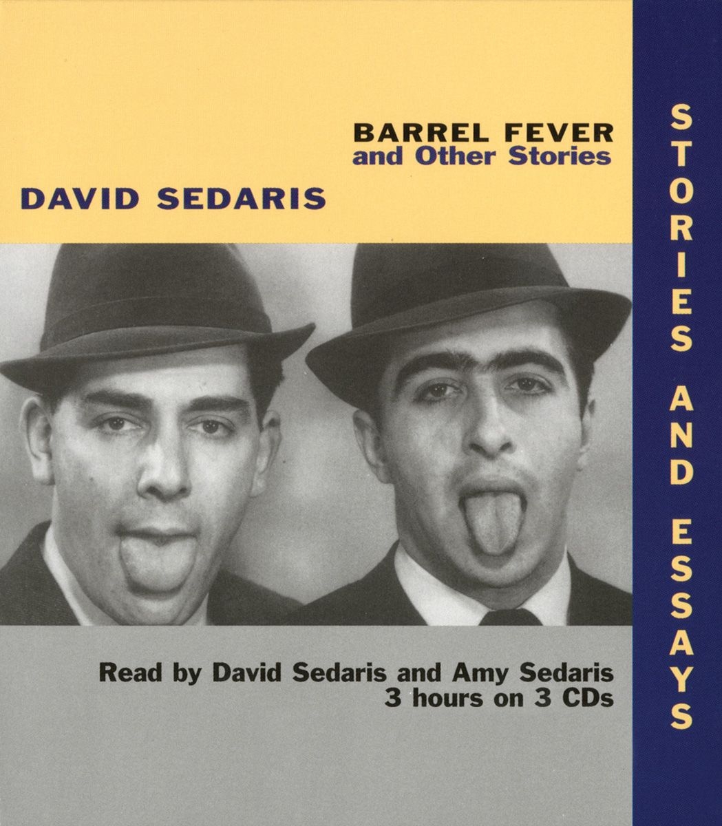 BARREL FEVER DAVID SEDARIS FIRST EDITION Barrel Fever by David