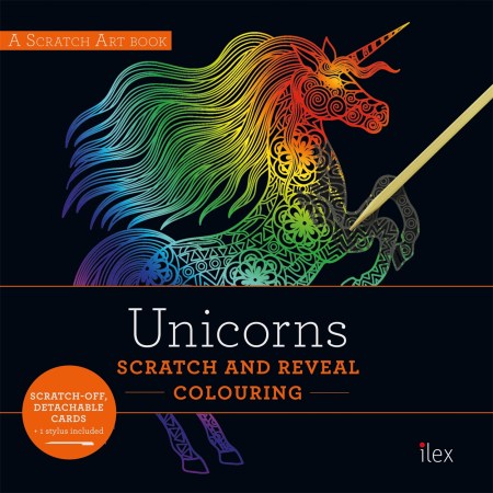 UNICORNS: Scratch and Reveal Colouring by Ilex Press