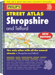 Philip's Street Atlas Shropshire and Telford