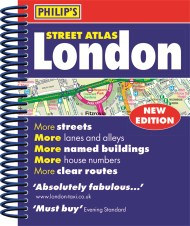 Philip's Street Atlas London - new spiral-bound edition