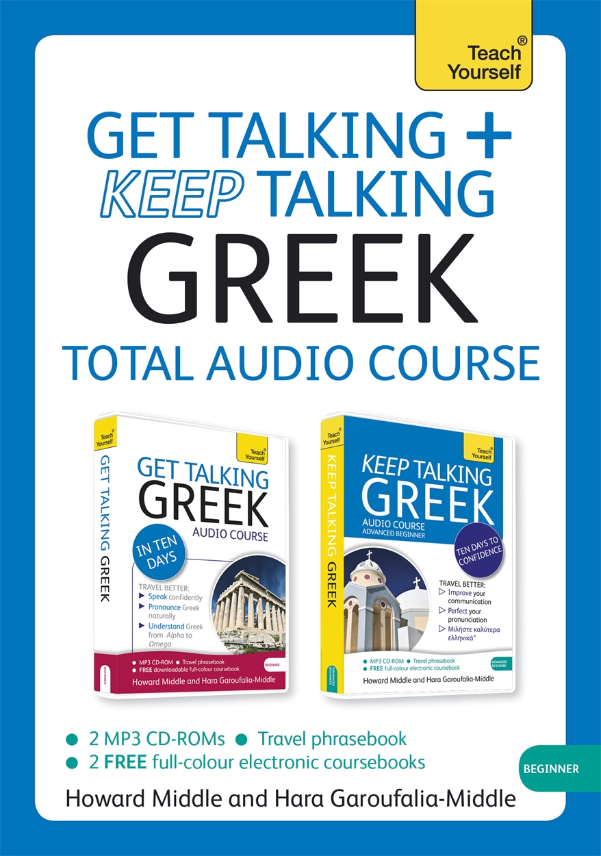 Course Audio Message Get Talking and Keep Talking Greek Total Audio Course by Howard Middle ...