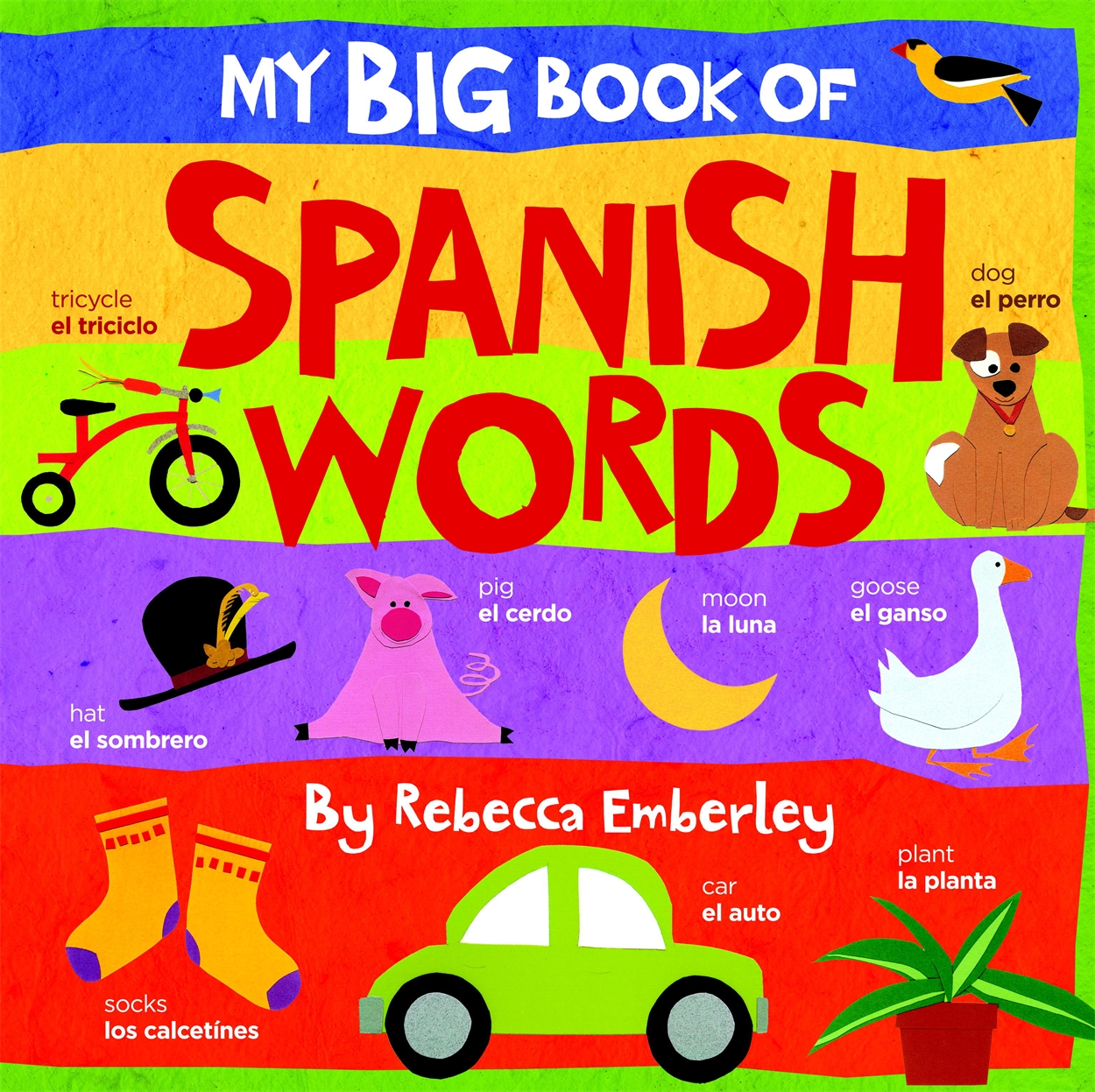 My　Big　Hachette　Spanish　Rebecca　Emberley　Book　by　Words　Of　UK