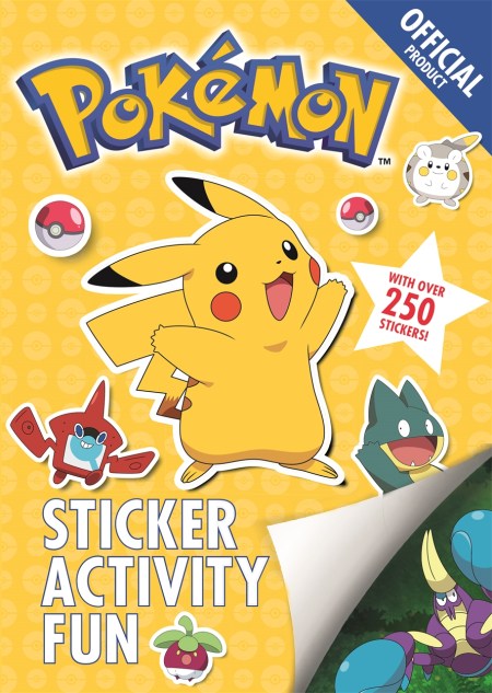  Pokémon Activity-Buch: Stickerspaß mit Pikachu und