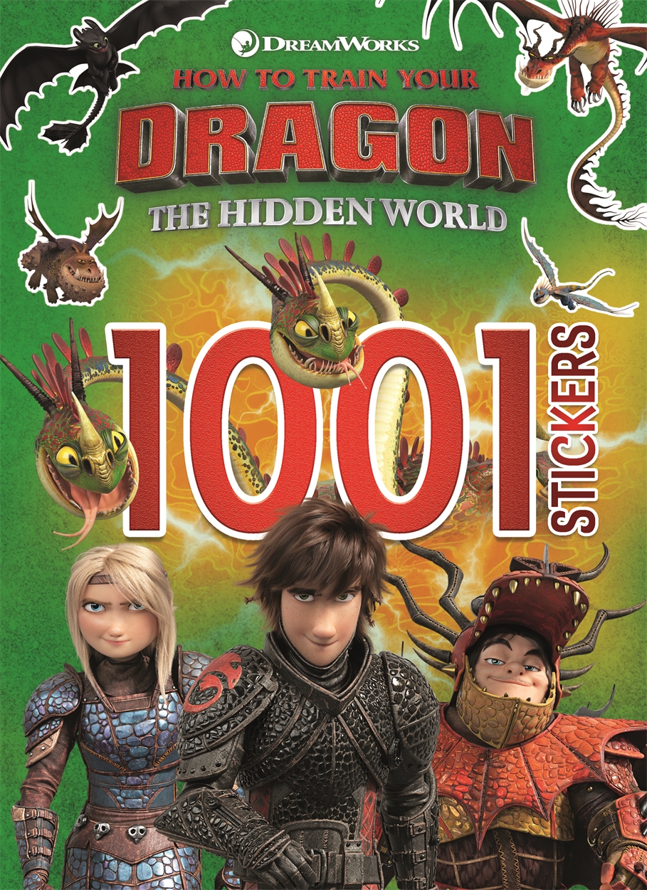 How to Train Your Dragon The Hidden World: 1001 Stickers by