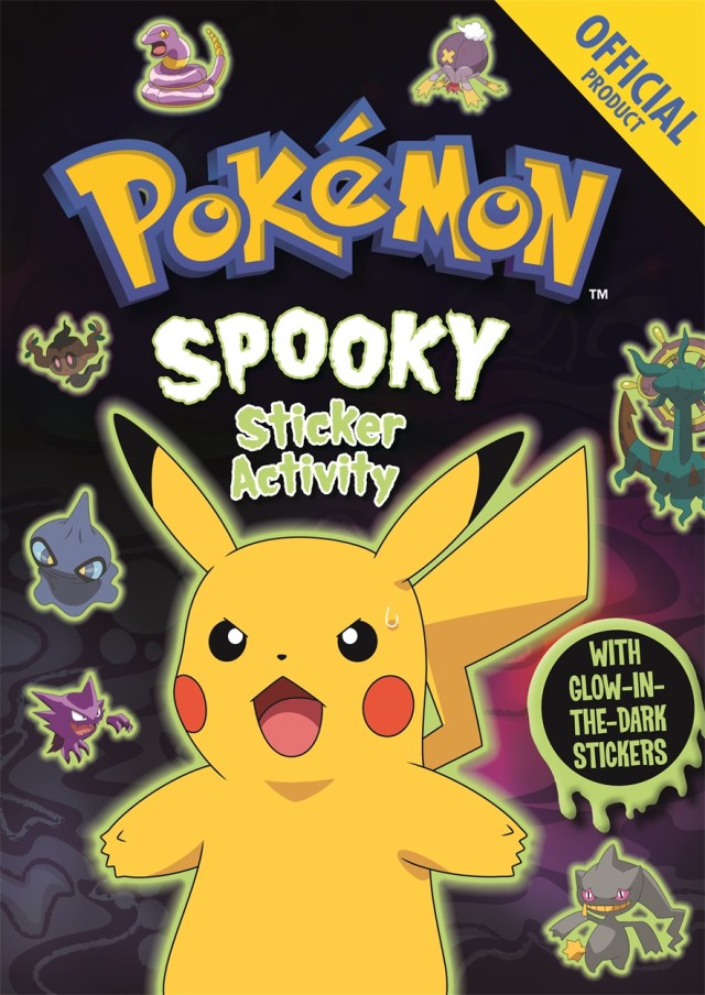 The Official Pokémon Spooky Sticker Book by