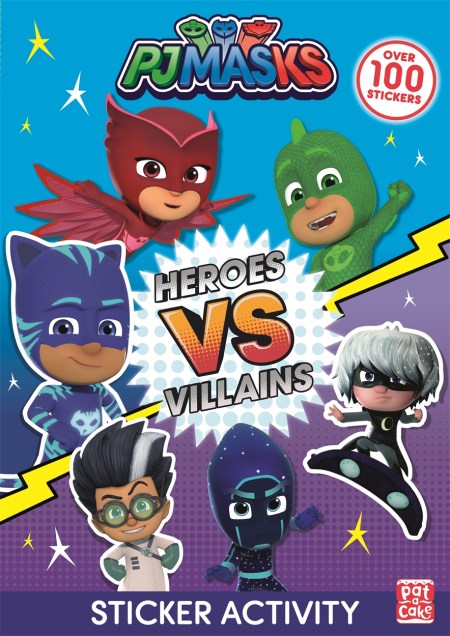 PJ Masks: Heroes vs Villains Sticker Activity by Pat-a-Cake