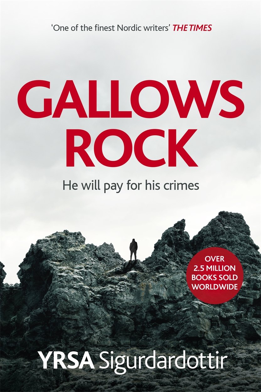 The cover of the book, 'Gallows Rock.'