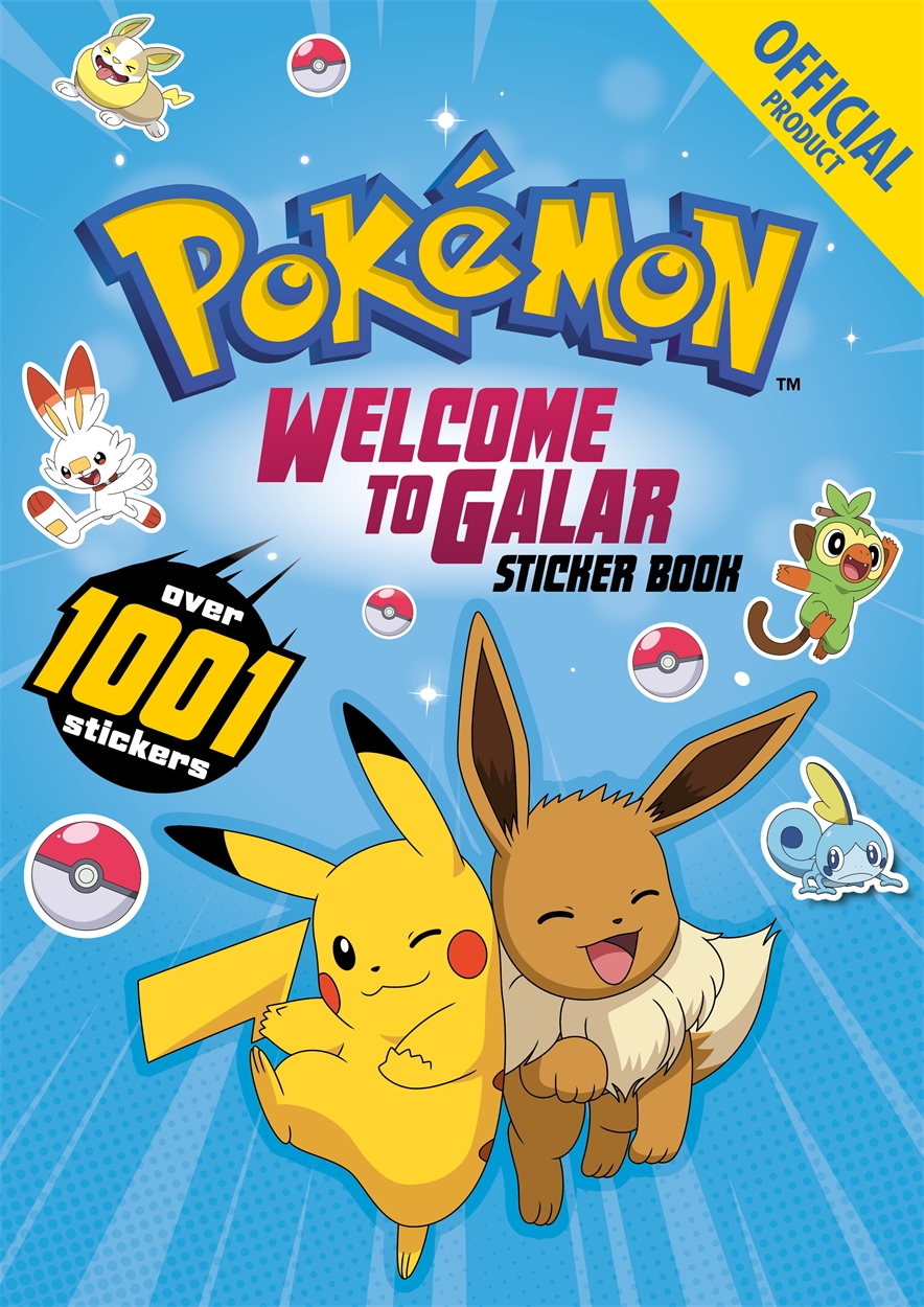 Pokémon Welcome to Galar 1001 Sticker Book by | Hachette UK