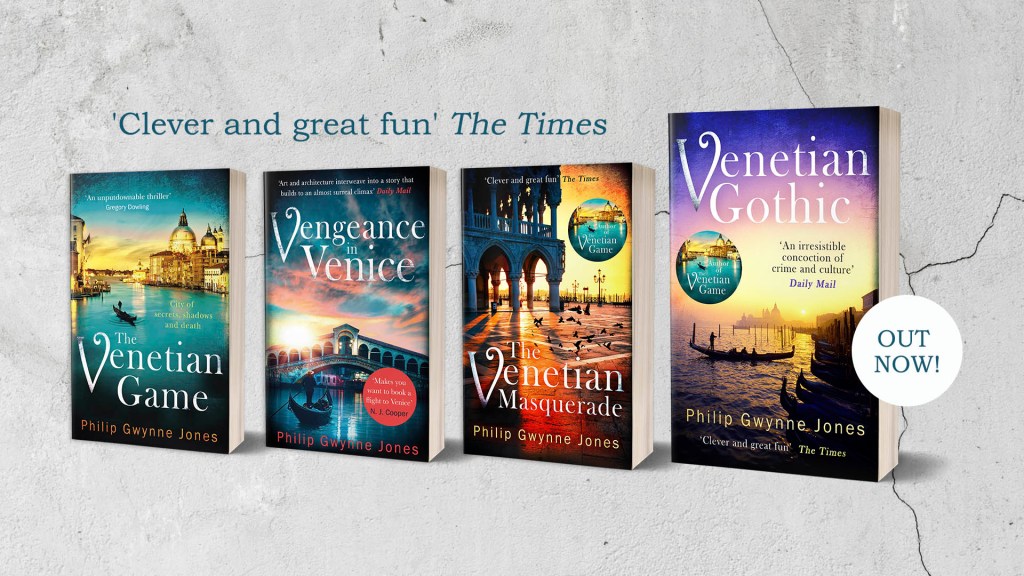 All Venice books from Philip Gwynne Jones