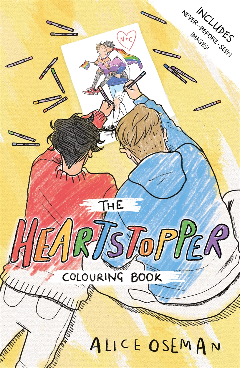 The Heartstopper Colouring Book by Alice Oseman Hachette UK