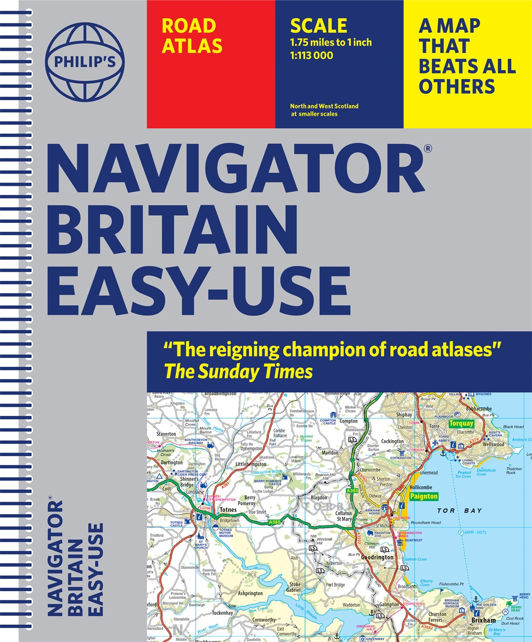 Philip's Road Atlases Philip's Navigator Trucker's Britain Spiral 