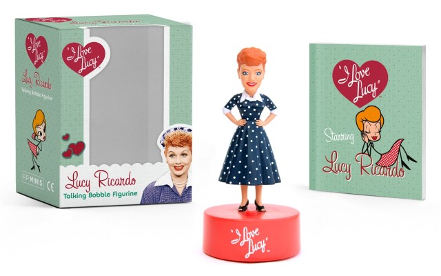 I Love Lucy Lucy Ricardo Talking Bobble Figurine By Elisabeth Edwards Hachette Uk