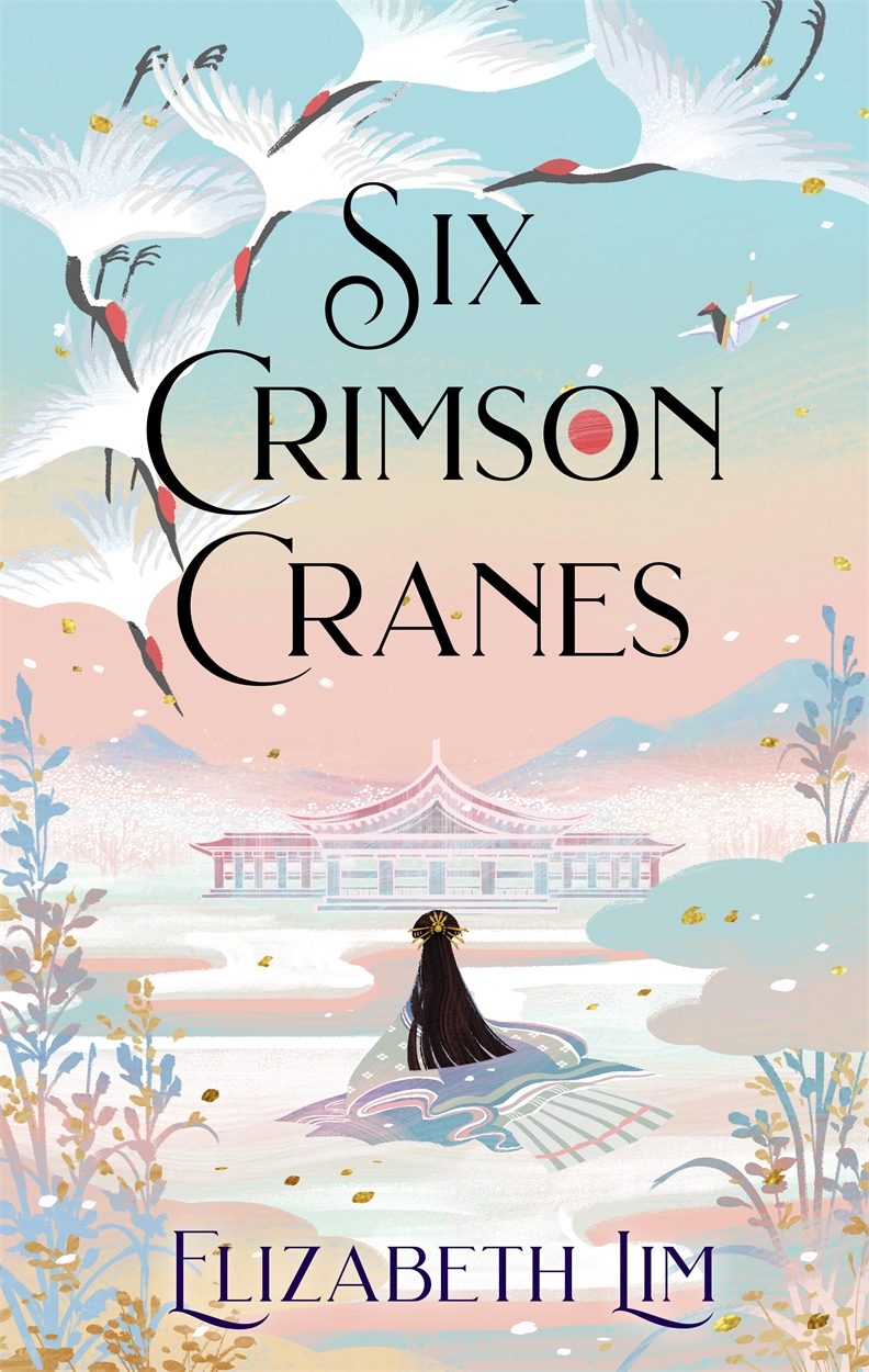 six crimson cranes series six crimson cranes series