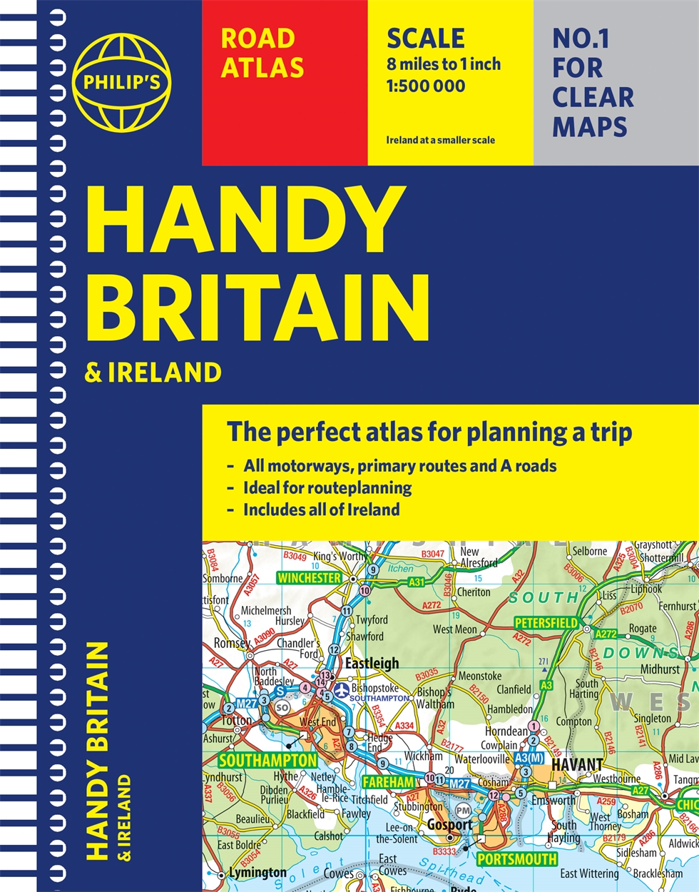 Philip's Handy Road Atlas Britain by | Hachette UK