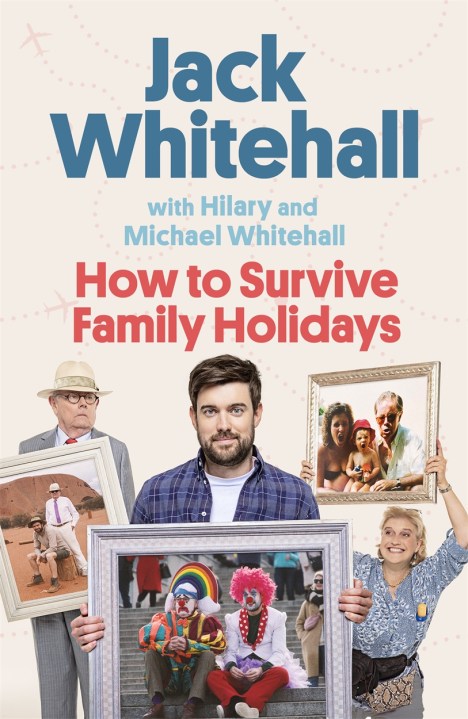 Jack Whitehall with Hilary and Michael Whitehall -PETERBOROUGH. 2022