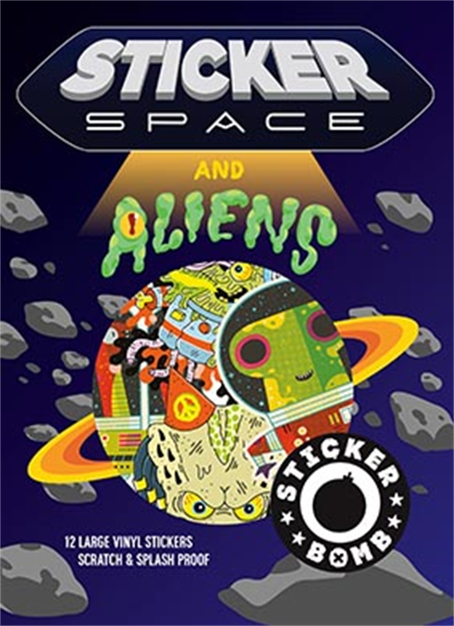 Sticker Space and Aliens by SRK | Hachette UK