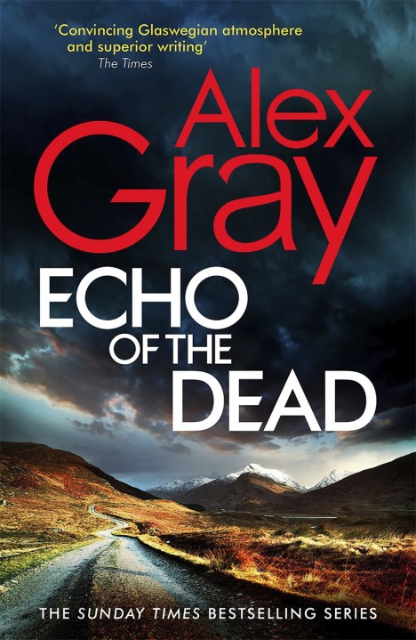 Alex Gray at Waterstones Argyle Street