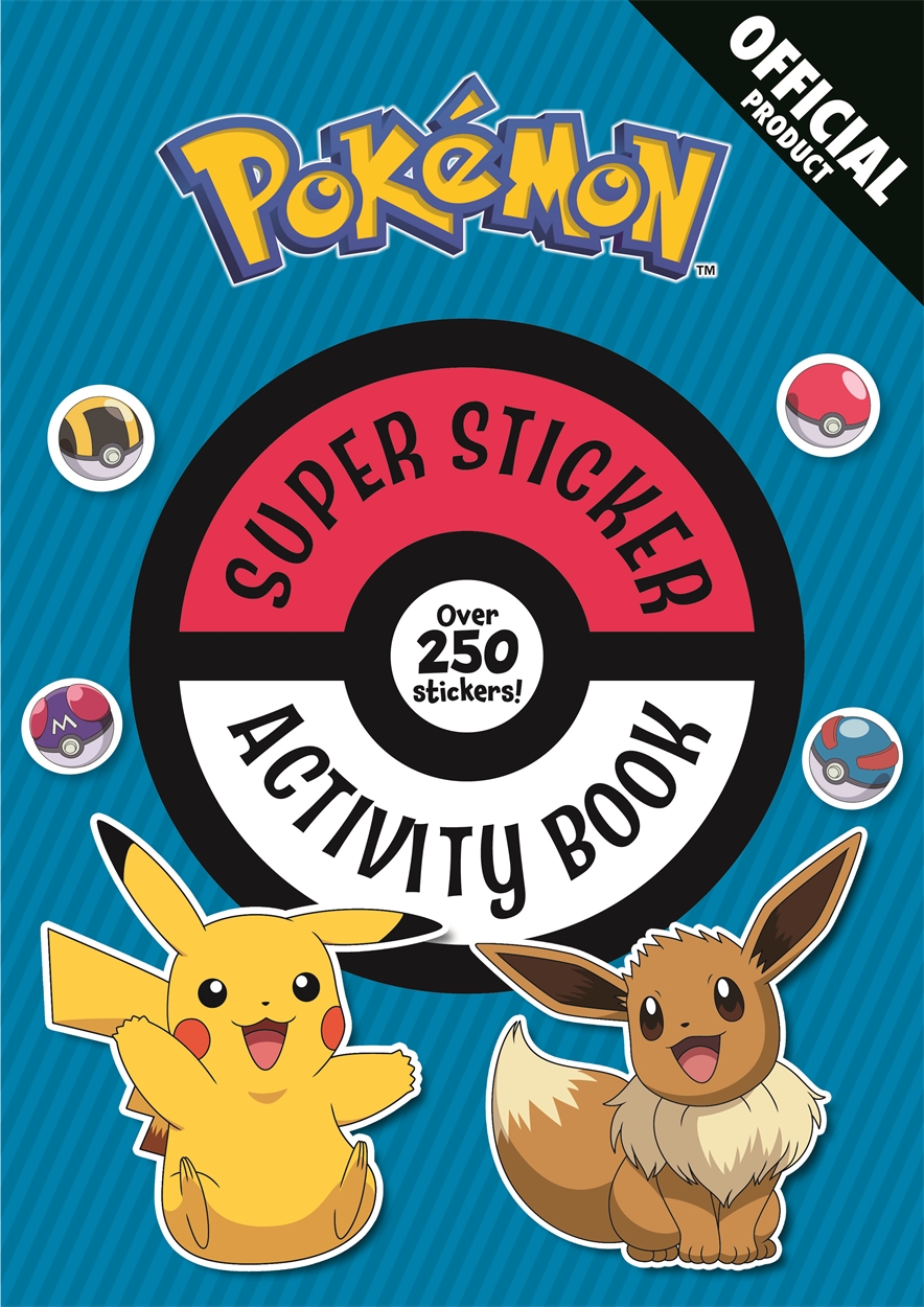 The Official Pokémon Super Sticker Activity Book by