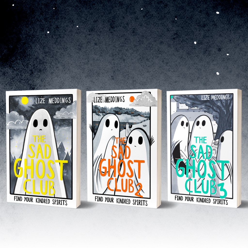 The Sad Ghost Club series by Lize Meddings