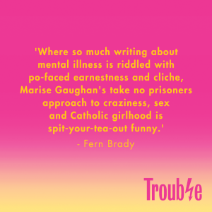 Trouble Endorsement Quote Card Fern Brady