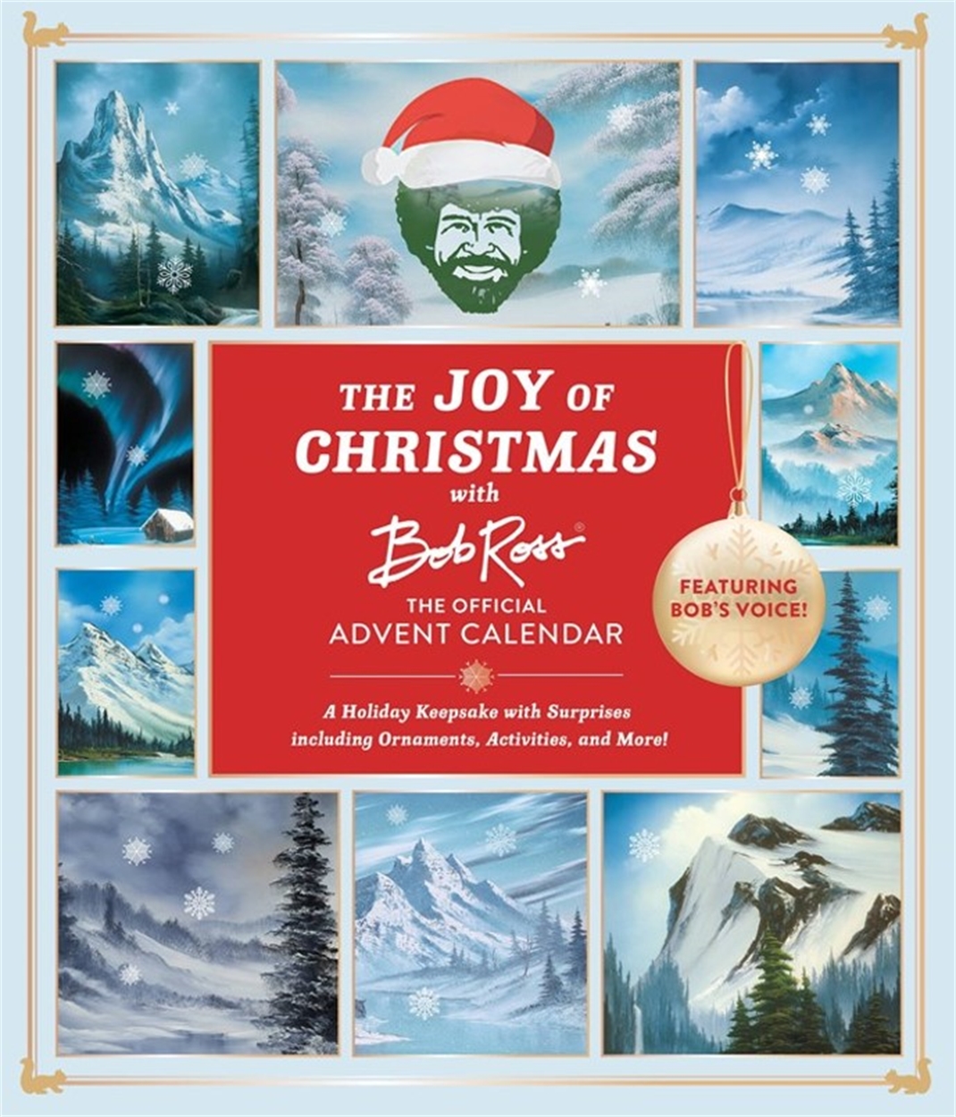The Joy Of Christmas Tour 2022 The Joy Of Christmas With Bob Ross: The Official Advent Calendar (Featuring  Bob's Voice!) By Running Press | Hachette Uk