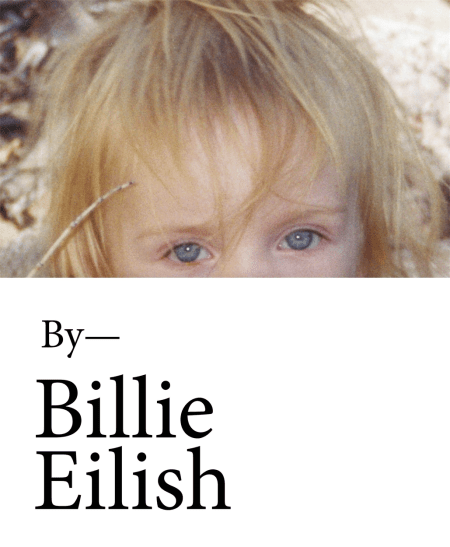 By Billie Eilish book cover.