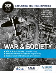OCR GCSE History Explaining the Modern World: War & Society, Personal Rule to Restoration and the Historic Environment: Boost eBook