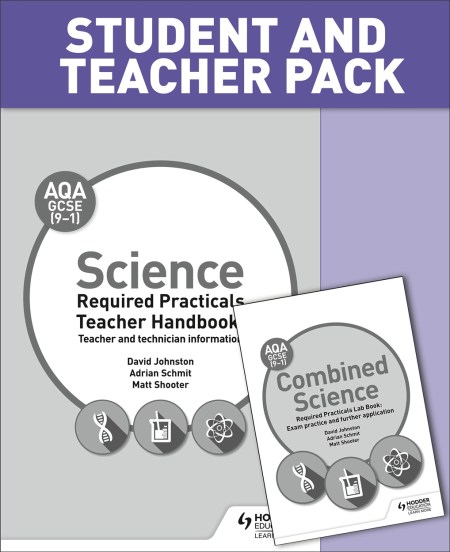 AQA GCSE (9-1) Combined Sciences Lab Book Pack with Teacher Book