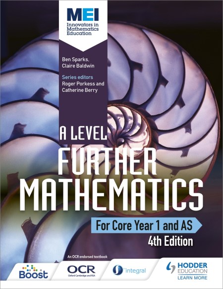 MEI A Level Further Mathematics Year 1 (AS) 4th Edition Boost eBook