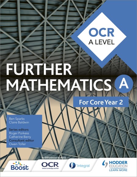 OCR A Level Further Mathematics Core Year 2 Boost eBook