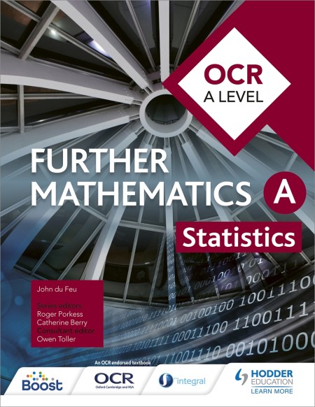 OCR A Level Further Mathematics Statistics Boost eBook