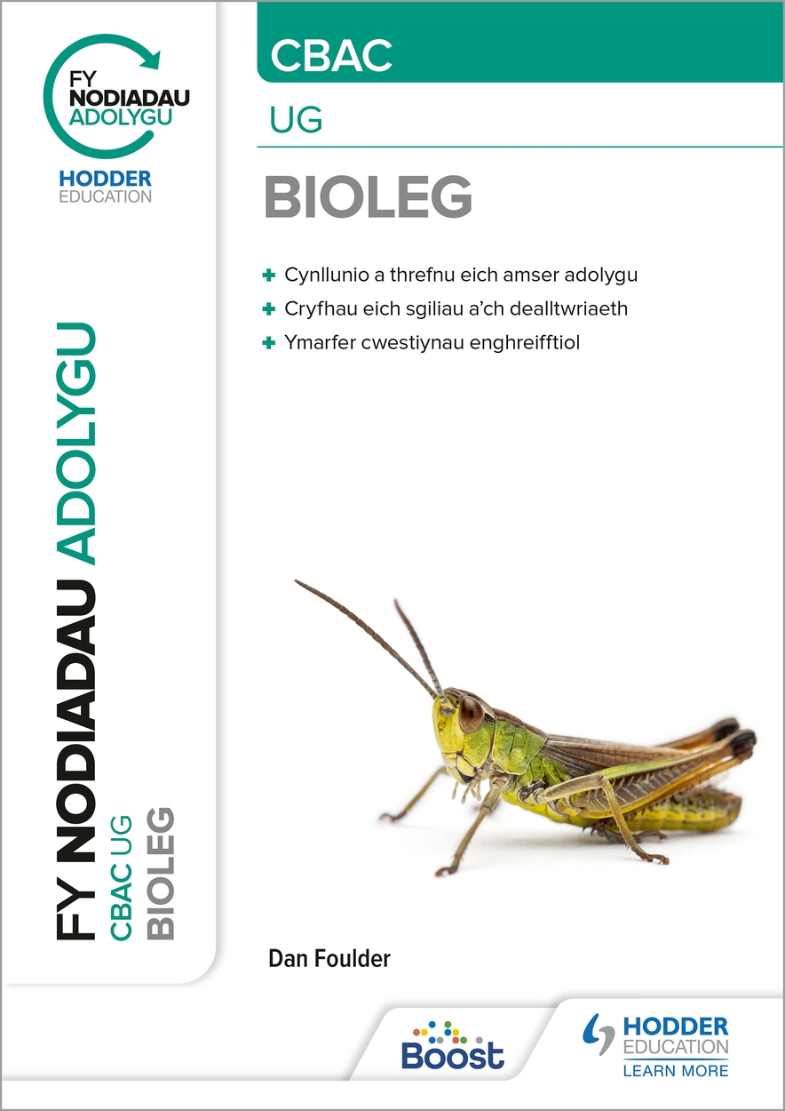 Fy Nodiadau Adolygu: CBAC Bioleg UG (My Revision Notes: WJEC/Eduqas AS ...