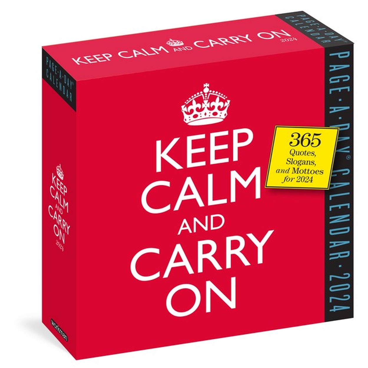 Keep Calm And Carry On Page A Day Calendar 2024 By Workman Calendars keep-calm-and-carry-on-page-a-day-calendar-2024-by-workman-calendars