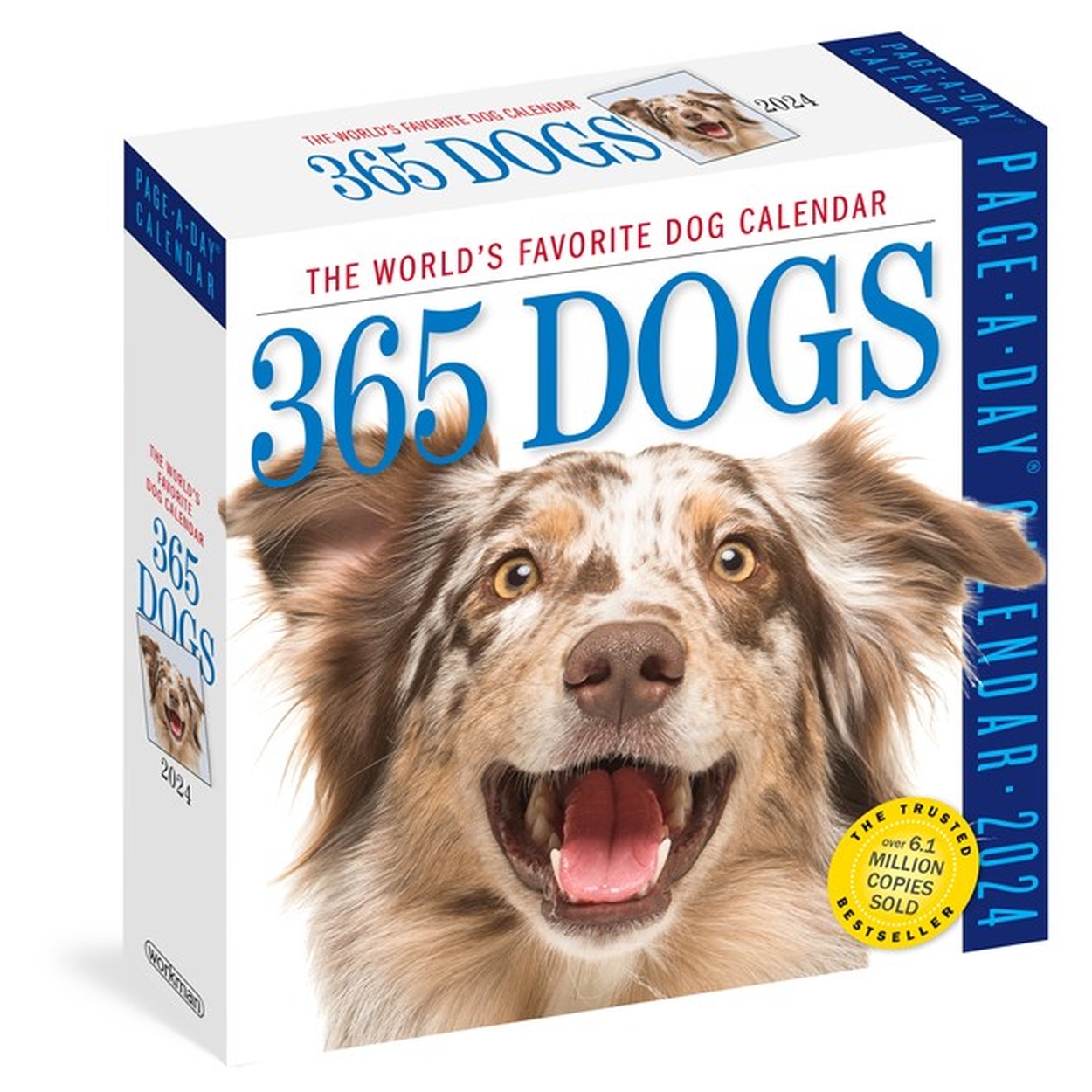 365 Dogs PageADay Calendar 2024 by Workman Calendars Hachette UK