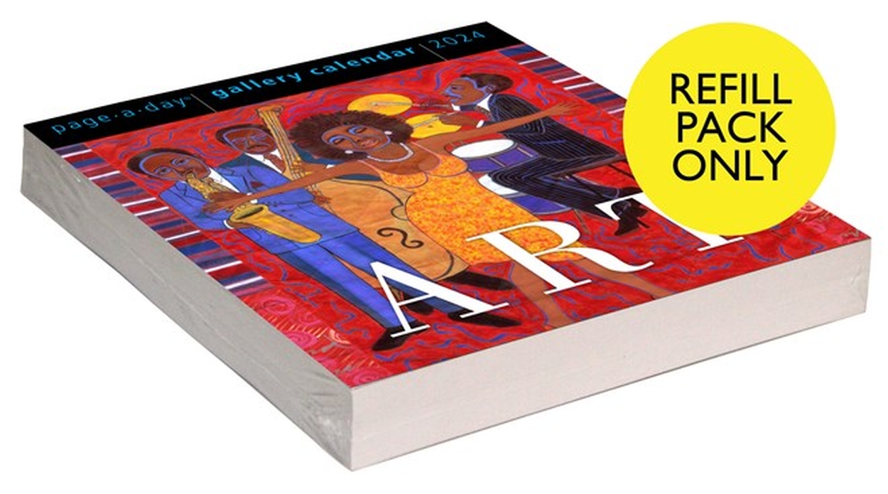Art PageADay® Gallery Calendar Refill Pack 2025 by Workman Calendars