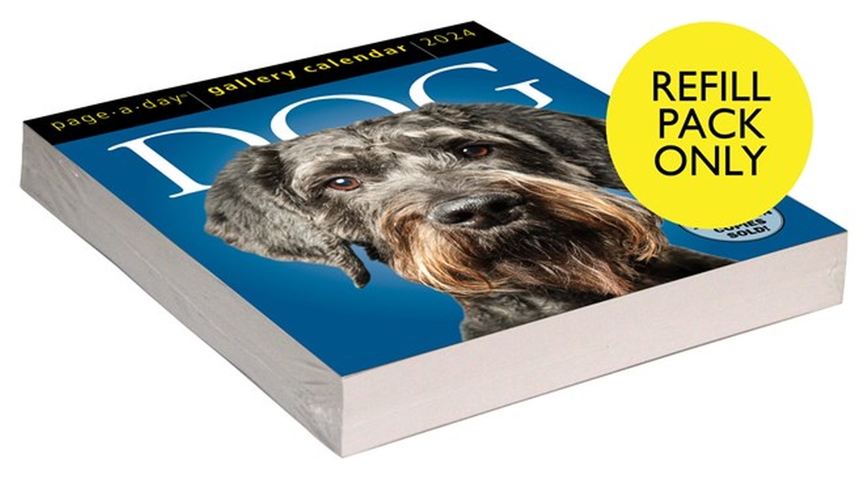 Dog PageADay® Gallery Calendar Refill Pack 2025 by Workman Publishing