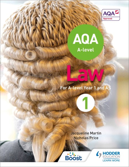 AQA A-level Law for Year 1/AS Boost eBook