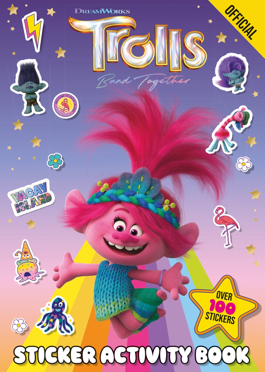 Official Trolls Band Together Sticker Activity Book by | Hachette UK