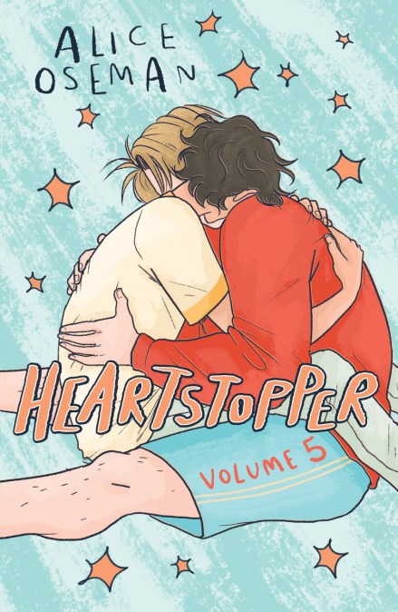 Bücherblog. Neuerscheinungen. Buchcover. Heartstopper Volume 5 (Band 5) von Alice Oseman. Jugendbuch. Graphic Novel. Hachette Children's Books.