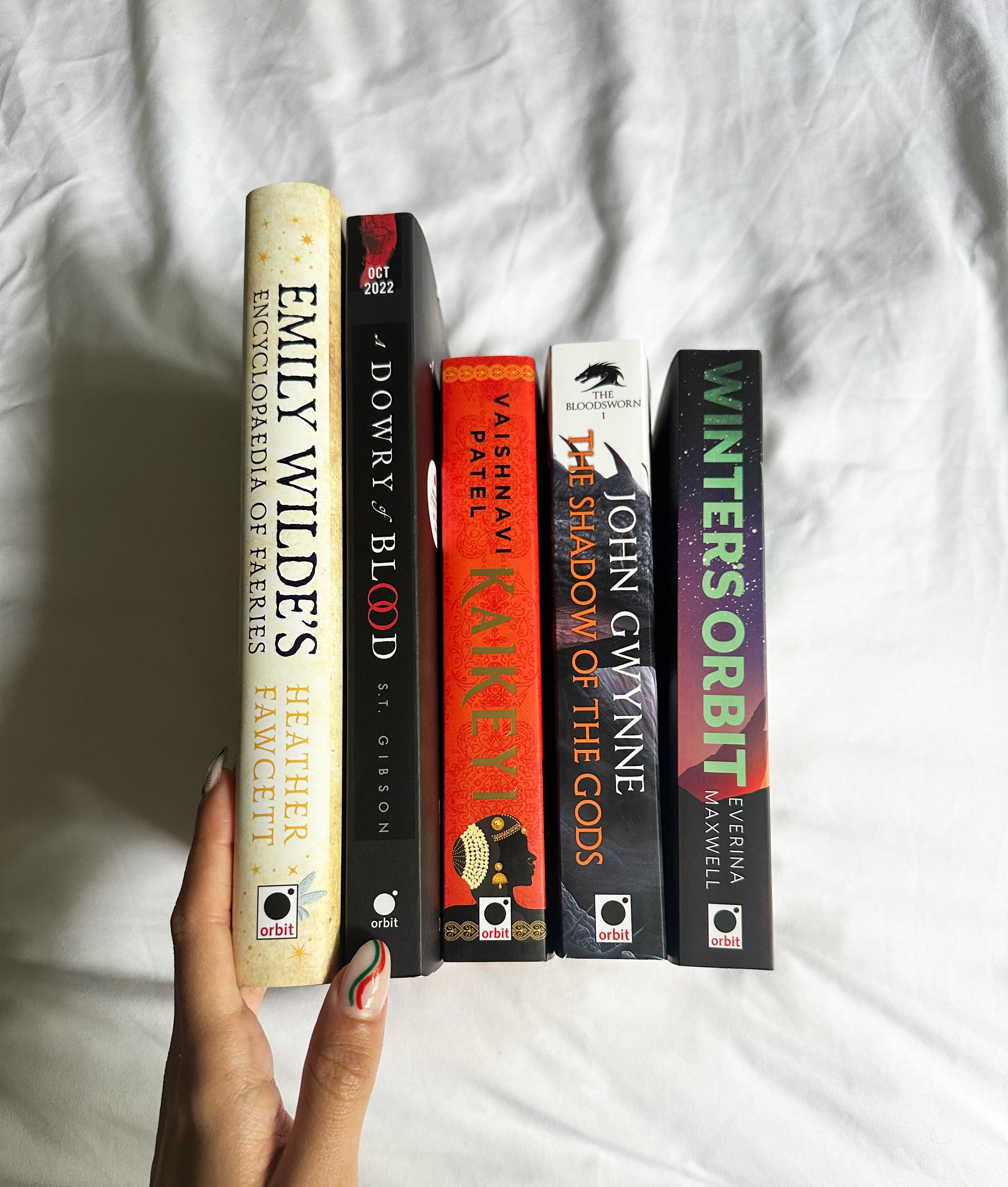 Emily's Five Favourite Orbit Books