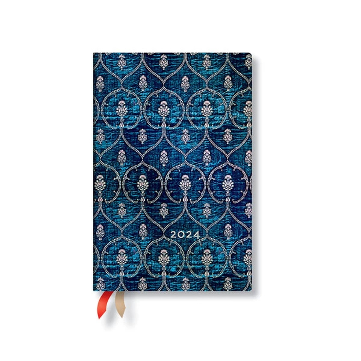 Blue Velvet Mini Verso 12month Dayplanner 2024 by Paperblanks Hachette UK