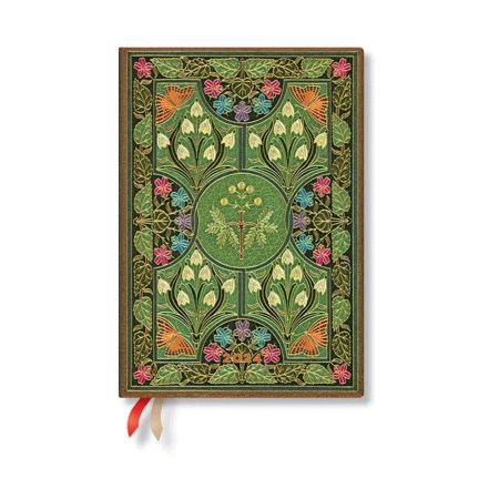 Poetry in Bloom (Poetry in Bloom) Midi Verso 12-month Dayplanner 2024