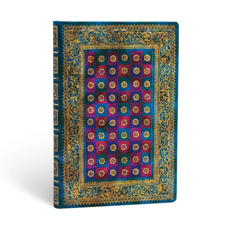 Mini “Venetian Mornings Celeste” Plain Notebook