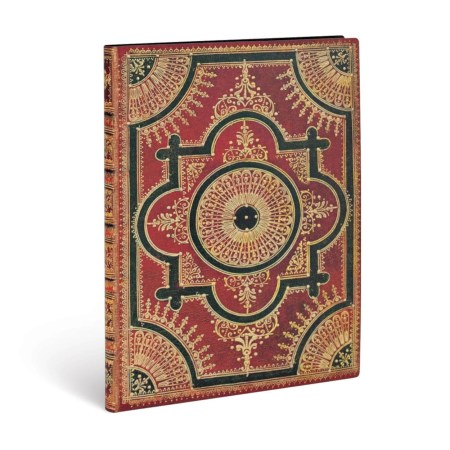 Ventaglio Rosso Kraft (Baroque Ventaglio) Ultra Lined Softcover Flexi Journal