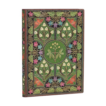 Poetry in Bloom Midi Lined Softcover Flexi Journal (176 pages)