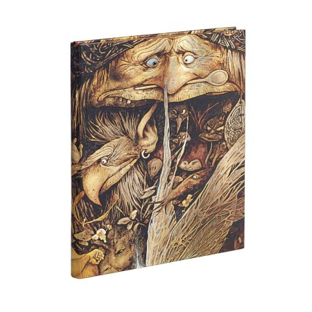 Mischievous Creatures Ultra Lined Hardcover Journal (Elastic Band Closure)