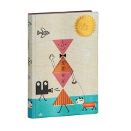 Hound Dog Mini Unlined Softcover Flexi Journal