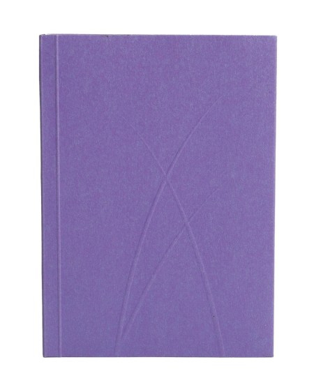 Plum (Puro) A7 Lined Notebook